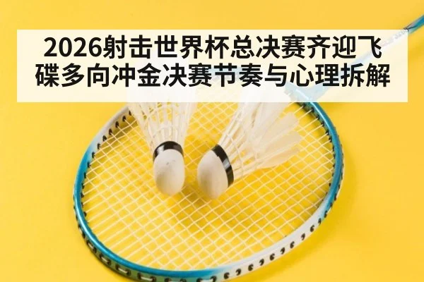 2026射击世界杯总决赛齐迎飞碟多向冲金决赛节奏与心理拆解